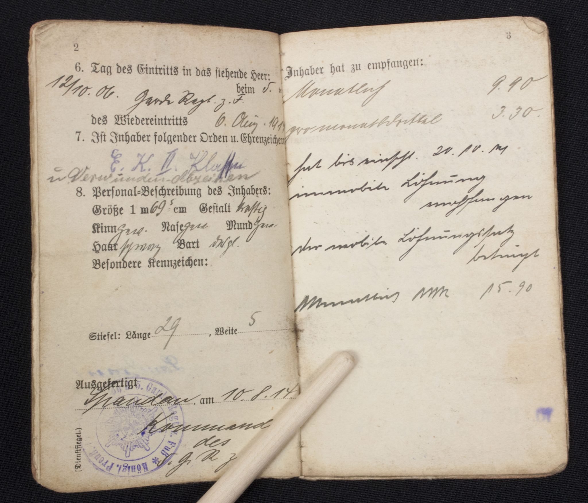 Luxuary Ehrenkreuz für Frontkämpfer 1914-1918 presentation map + soldbuch – rare — image 22