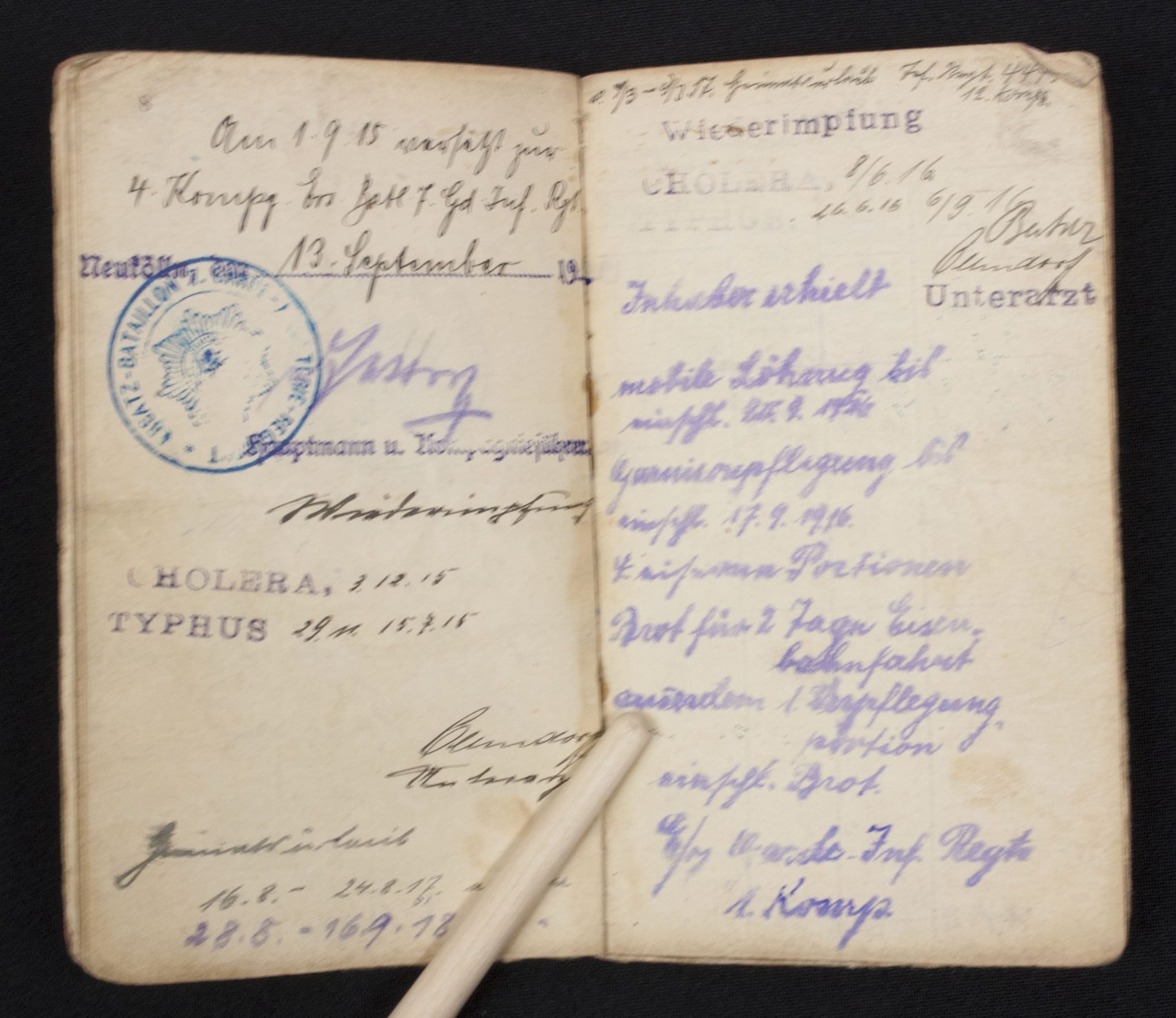 Luxuary Ehrenkreuz für Frontkämpfer 1914-1918 presentation map + soldbuch – rare — image 24