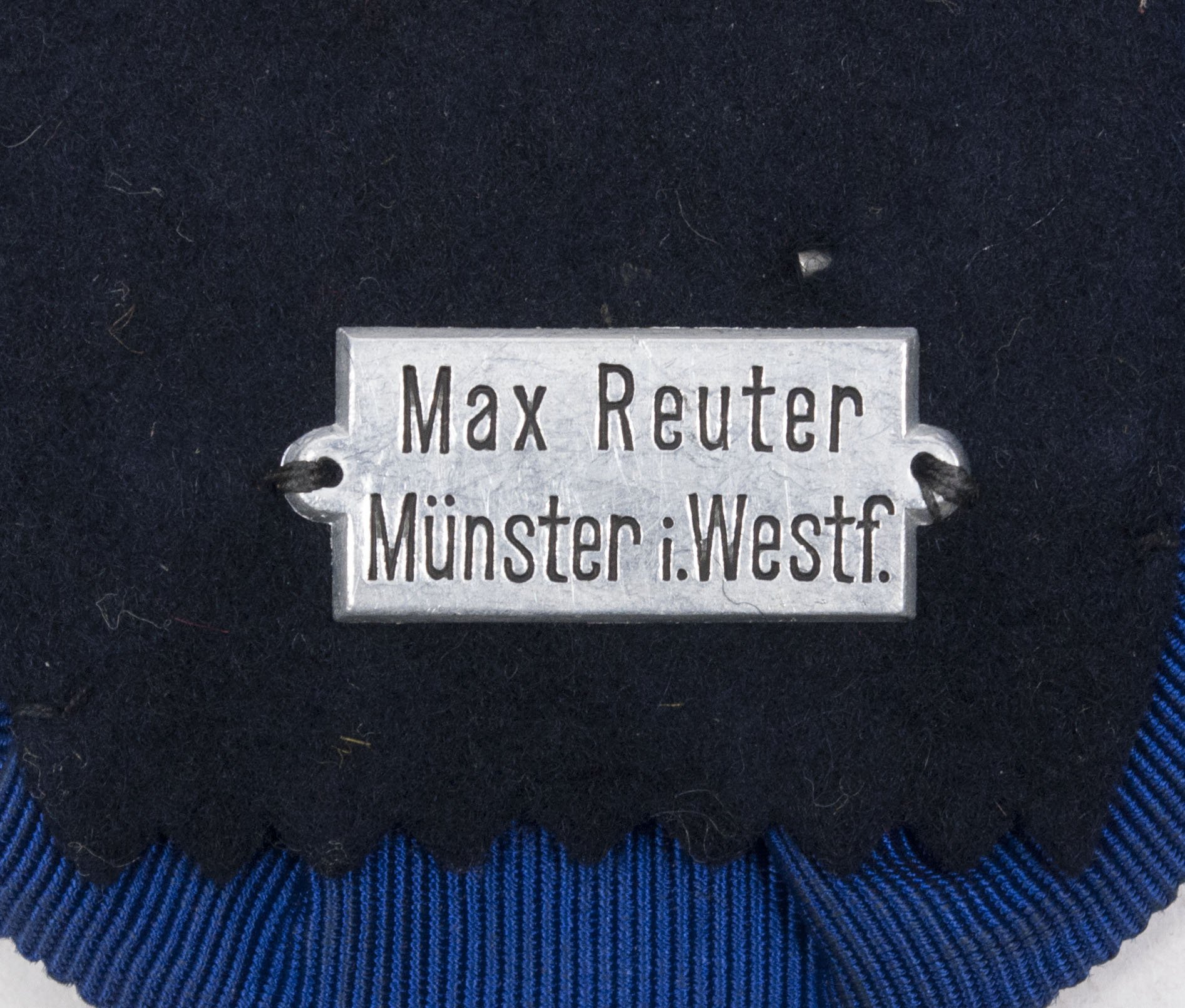 WWII German single medalbar Wehrmacht Dienstauszeichnung (With makerstag Max Reuter Münster i. Westf.) – Very rare — image 3