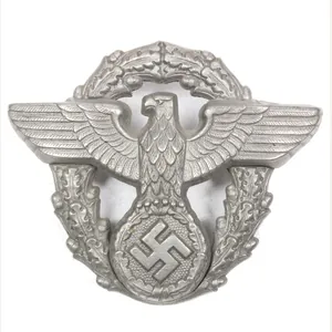 WWII German Polizei cap insignia