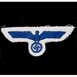 Kriegsmarine (KM) White/Blue Enlisted Breasteagle