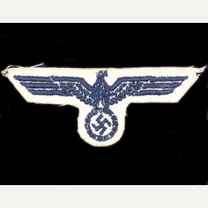 Kriegsmarine (KM) White/Blue Enlisted Breasteagle