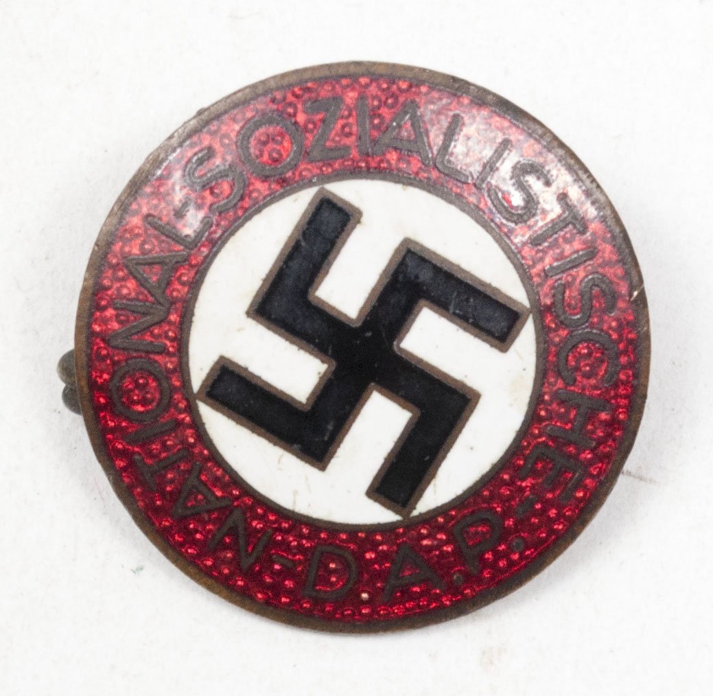 NSDAP parteiabzeichen (Maker RZM M1/25 Rudolf Reiling Pforzheim) — image 3