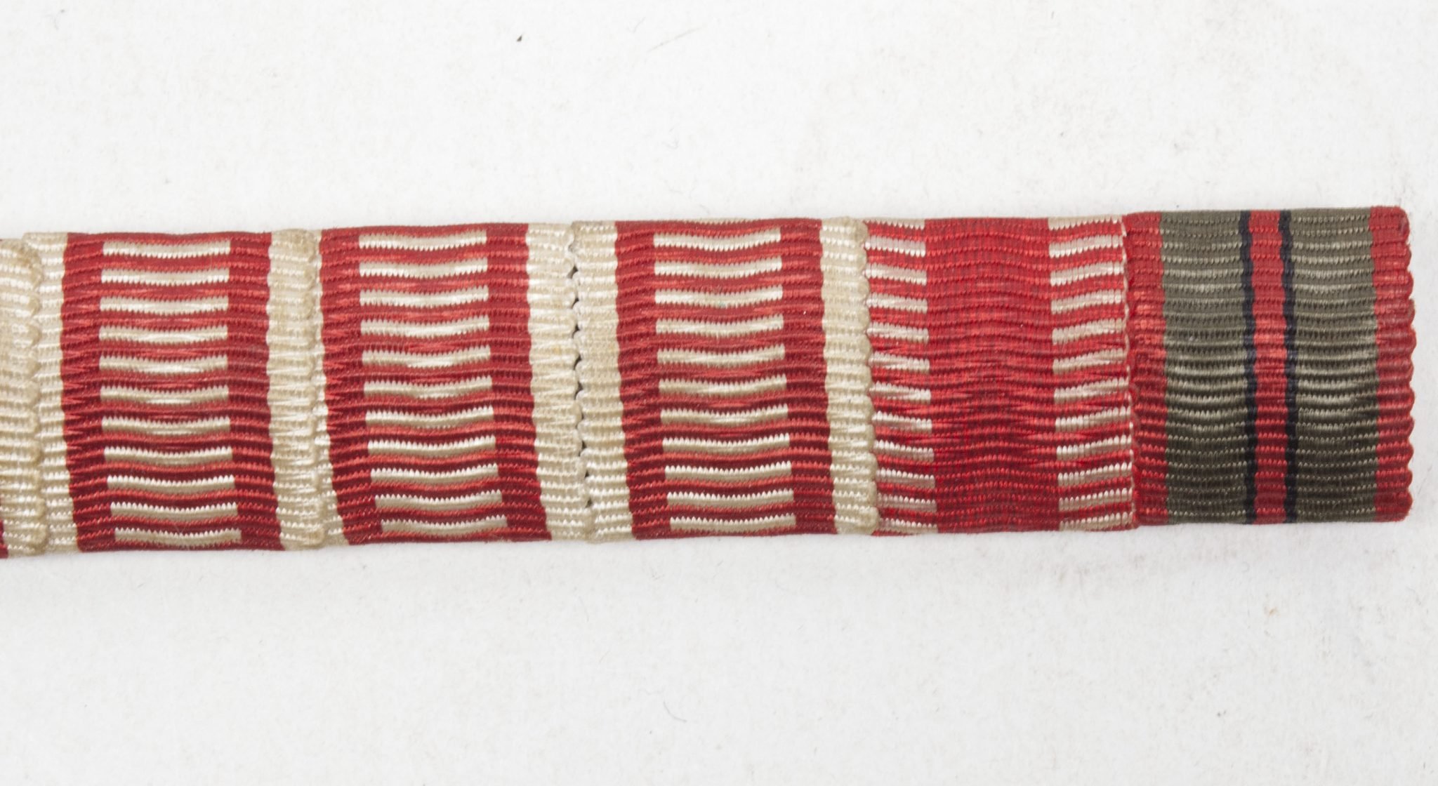 (Austria) WWI Austria Hungary ribbon with Bravery medals first and second classes, Karl Troop Cross, Wundmedal — image 4