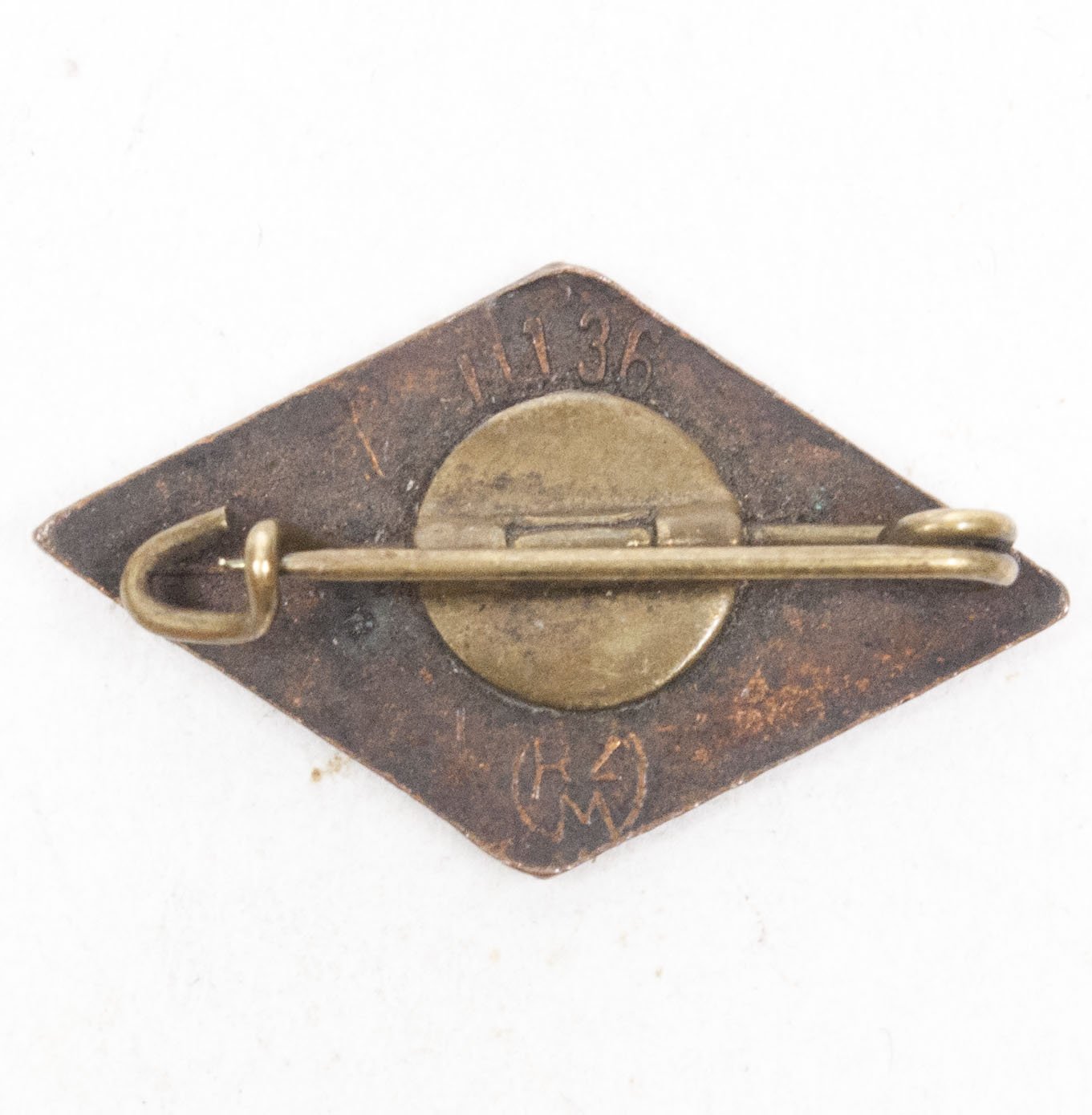 Hitlerjugend (HJ) Memberbadge by RZM maker M1/36 (Berg & Nolte AG, Lüdenscheid) — image 3