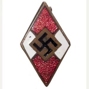 Hitlerjugend (HJ) Memberbadge by RZM maker M1/36 (Berg & Nolte …