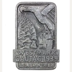 Westmark Gautag 1939 9.-11. Juni in Trier abzeichen