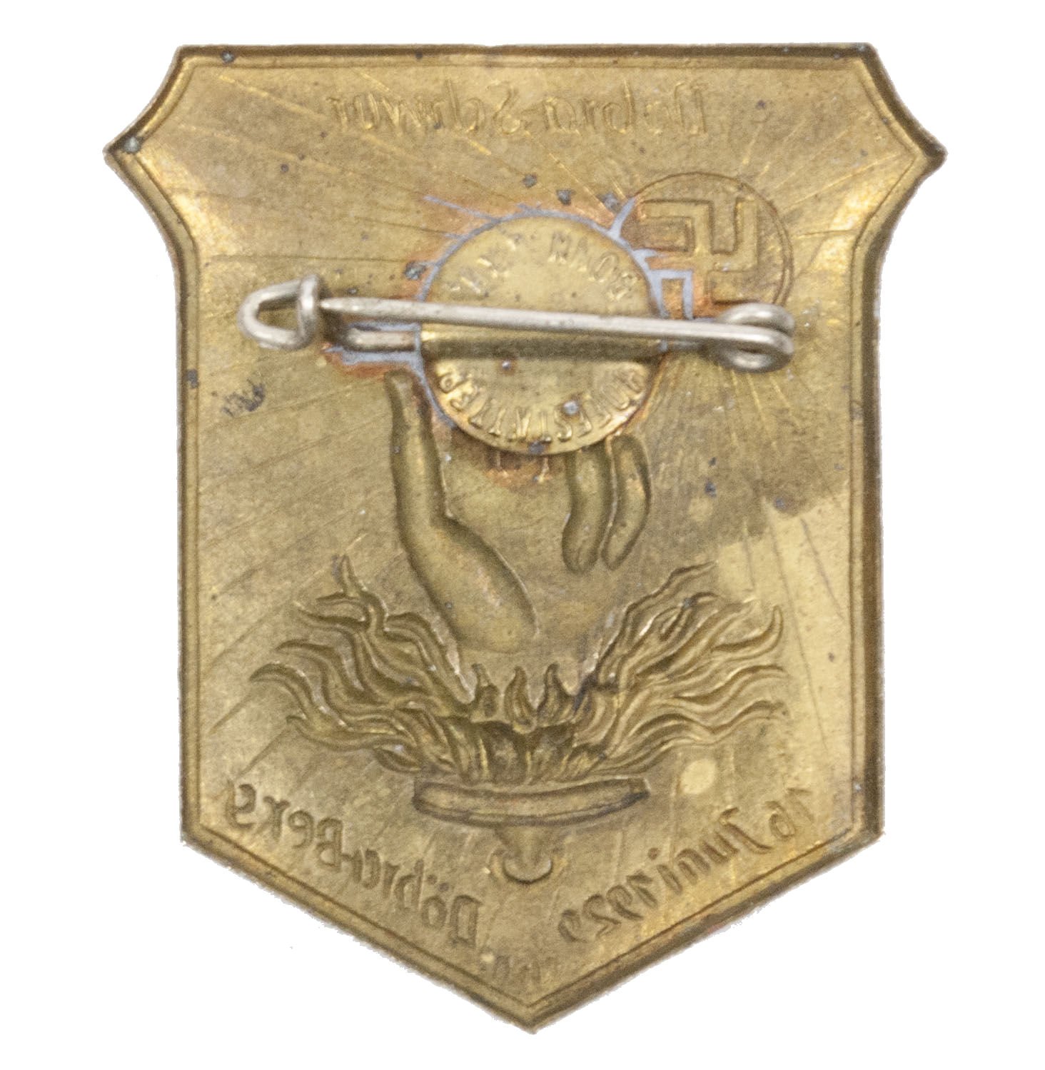 NSDAP Döbra Schwur 16 Juni 1929 – Döbra-Berg abzeichen (Maker Hoffstätter) – RARE — image 2