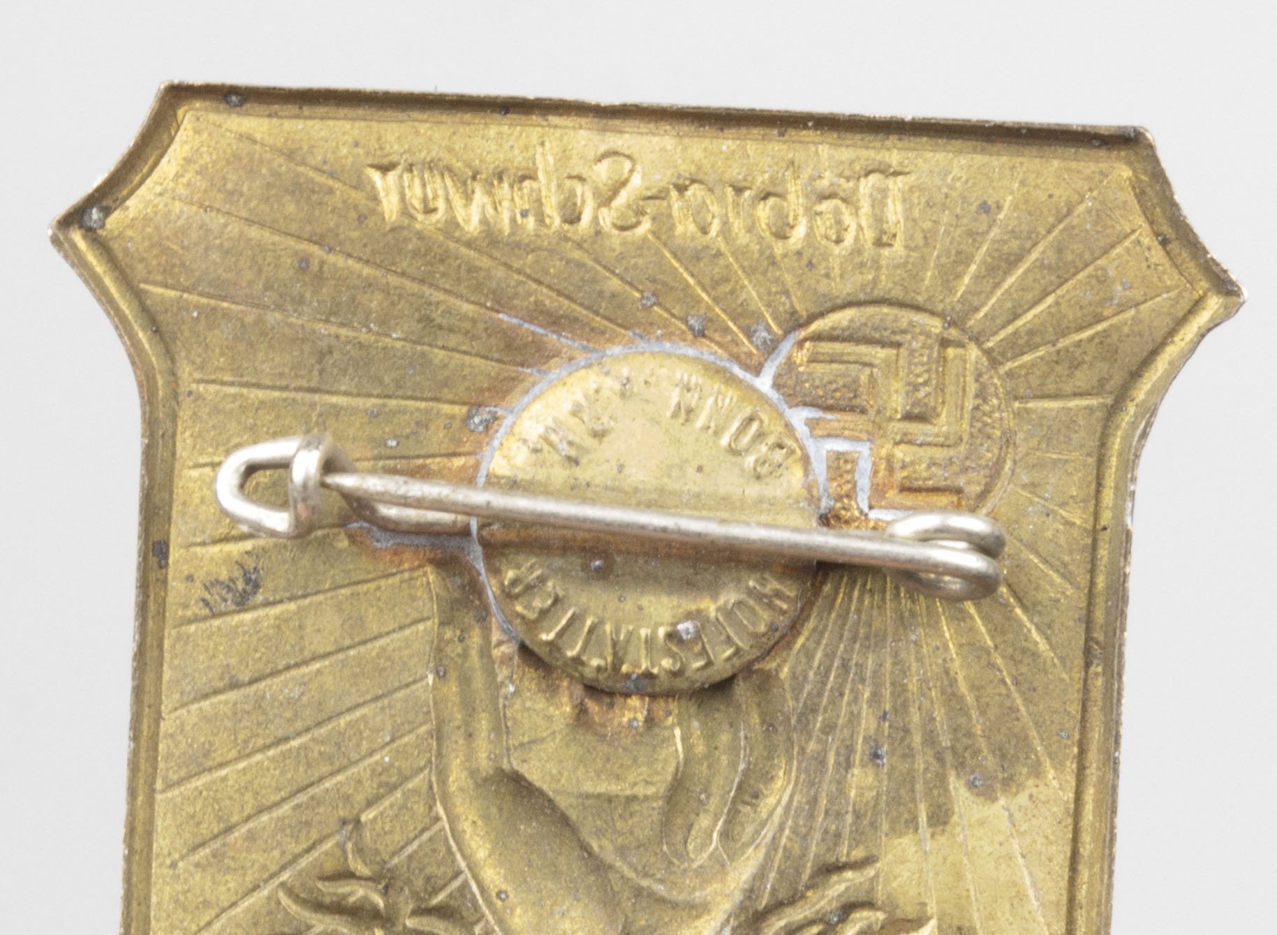 NSDAP Döbra Schwur 16 Juni 1929 – Döbra-Berg abzeichen (Maker Hoffstätter) – RARE — image 4