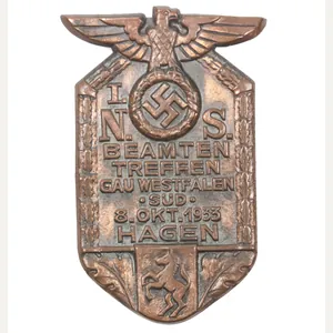 I. N.S. Beamten Treffen Gau Westalen Süd 8. Okt. 1933 …