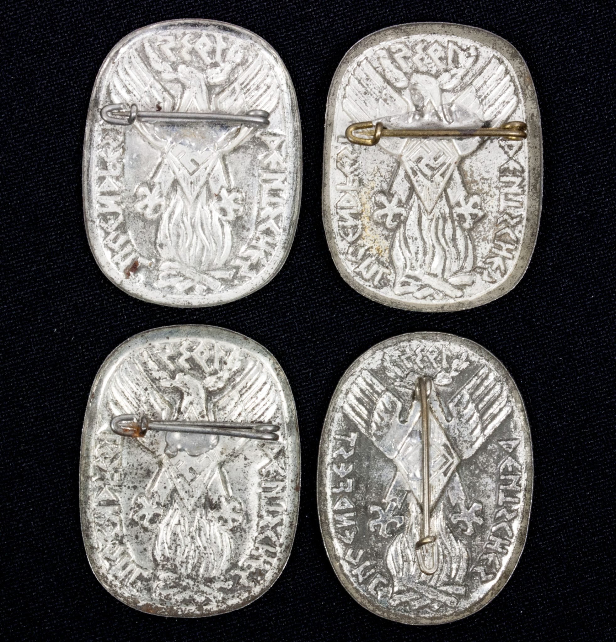 Hitlerjugend (HJ) Deutsches Jugendfest 1935 abzeichen (price for all 4 together!) — image 2