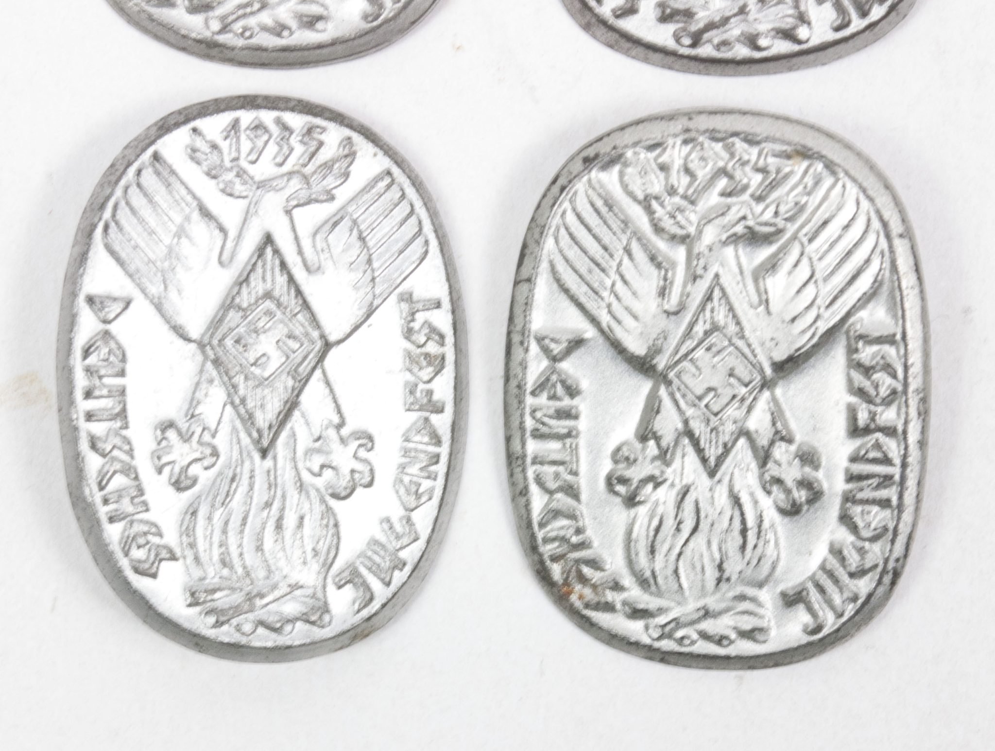 Hitlerjugend (HJ) Deutsches Jugendfest 1935 abzeichen (price for all 4 together!) — image 5