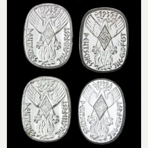 Hitlerjugend (HJ) Deutsches Jugendfest 1935 abzeichen (price for all 4 …