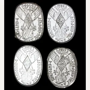 Hitlerjugend (HJ) Deutsches Jugendfest 1935 abzeichen (price for all 4 …