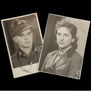 (Photo) Reichsarbeitsdienst male + female foto