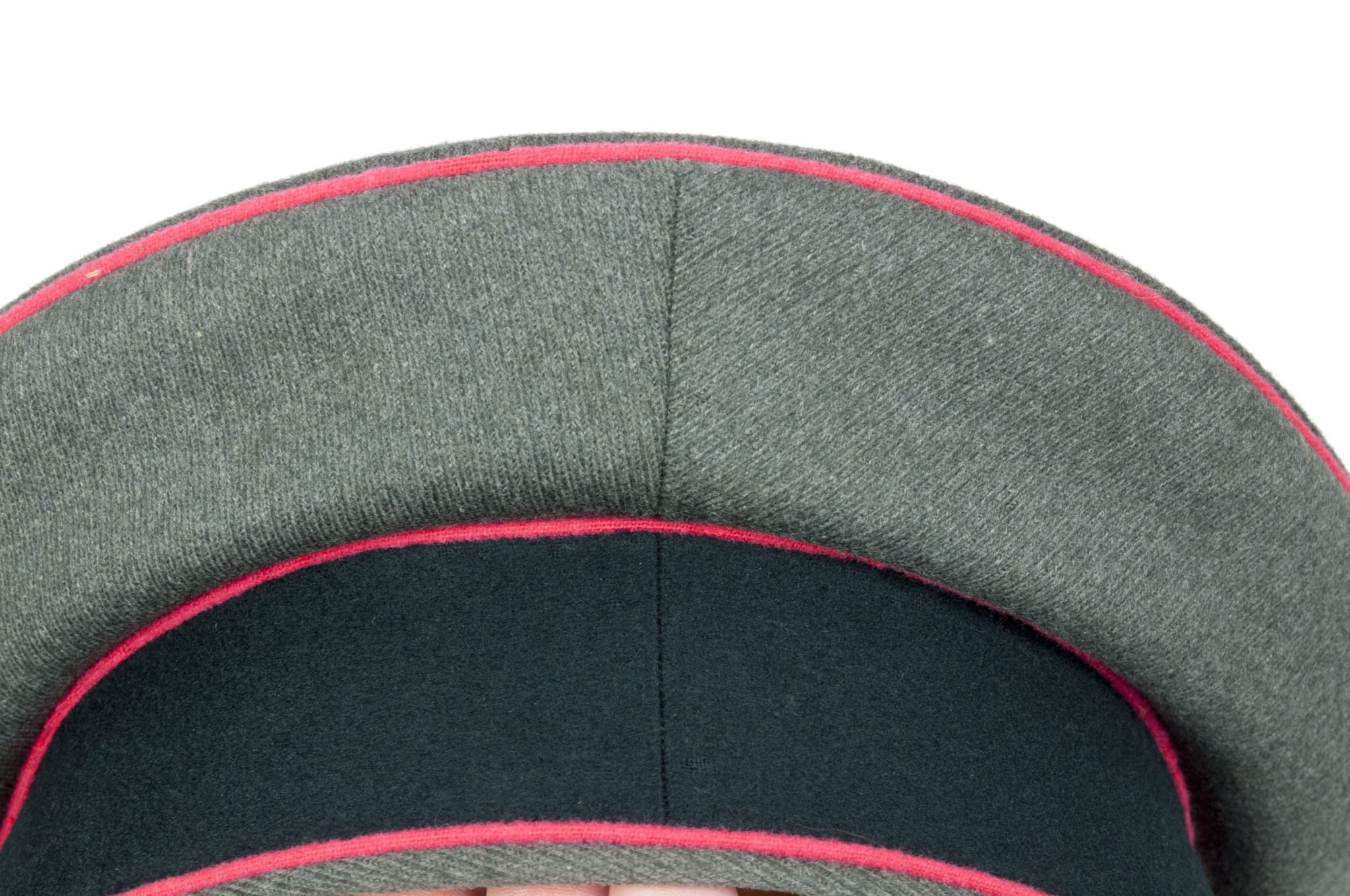 Wehrmacht (Heer) Panzerjäger NCO/EM visor (by maker G.A. Hoffmann Berlin SW 1936) – MINT — image 13