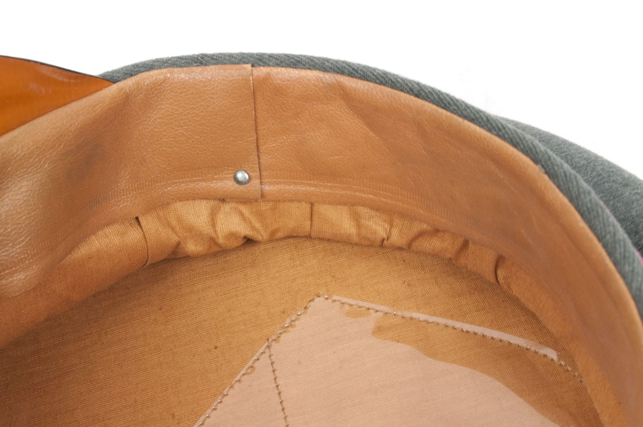 Wehrmacht (Heer) Panzerjäger NCO/EM visor (by maker G.A. Hoffmann Berlin SW 1936) – MINT — image 18