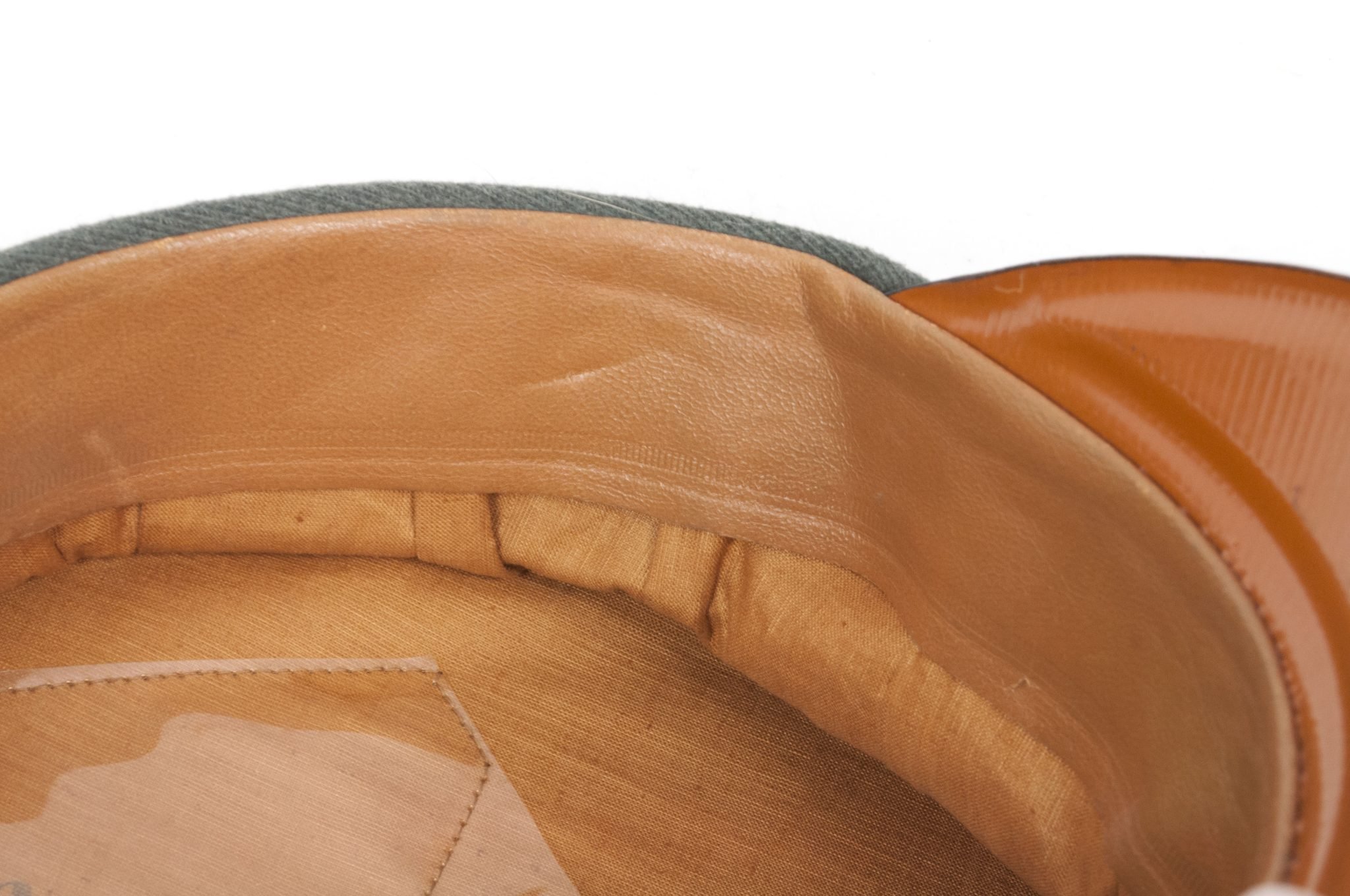 Wehrmacht (Heer) Panzerjäger NCO/EM visor (by maker G.A. Hoffmann Berlin SW 1936) – MINT — image 19