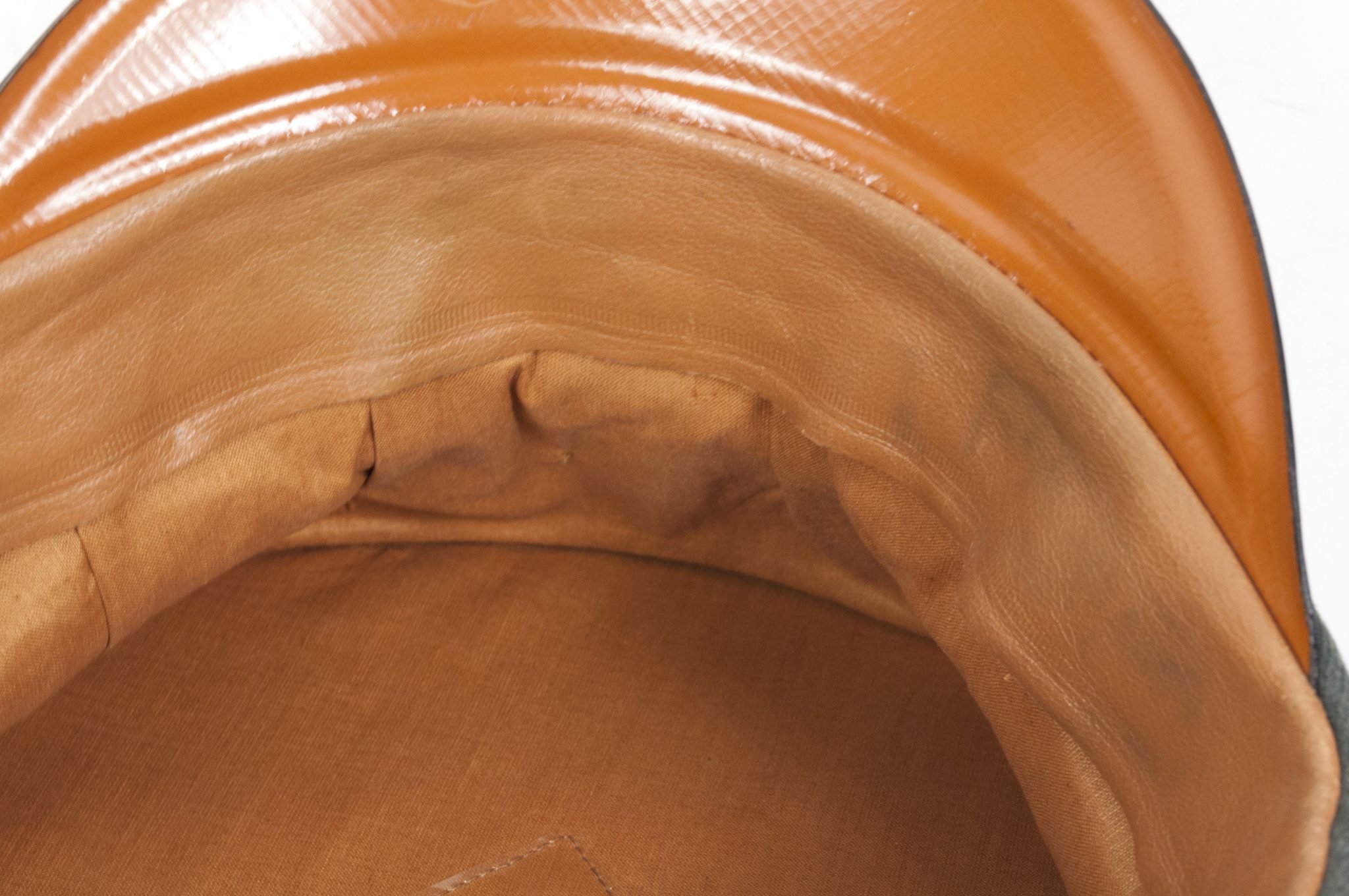 Wehrmacht (Heer) Panzerjäger NCO/EM visor (by maker G.A. Hoffmann Berlin SW 1936) – MINT — image 20