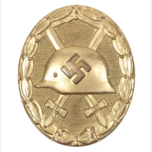 Verwundetenabzeichen gold (VWA) / Woundbadge in gold '30 (Maker Hauptmünzamt …