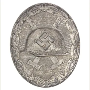 Verwundetenabzeichen silber (VWA) / Woundbadge in silver '30″ (Maker Hauptmünzamt …