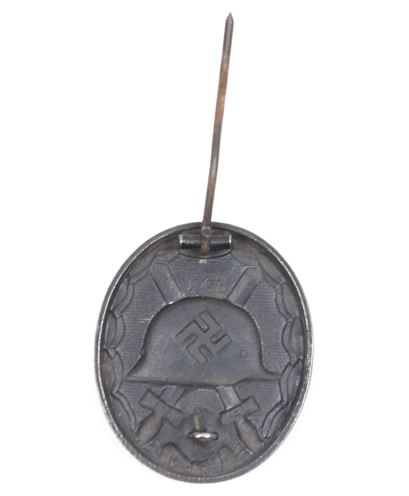 Verwundetenabzeichen in Schwarz / Woundbadge in Black MM 'L/56' (Funke & Brunninghaus) — image 6