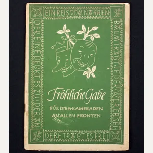 SS frontbrochure Fröhliche Gabe Für die SS-Kameraden an alle Fronten …