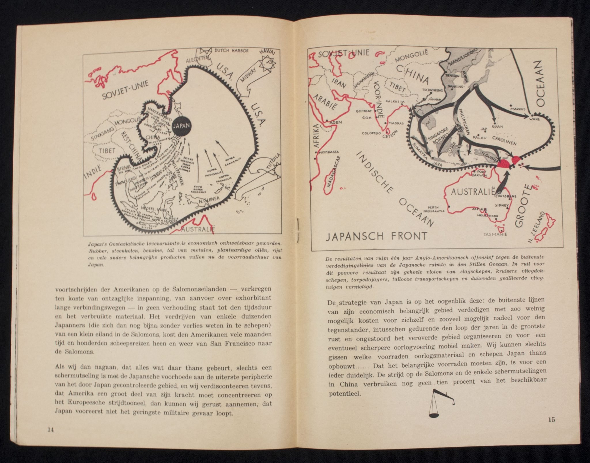 (Brochure/NSB) Balans der Fronten (Ca. 1940) — image 6