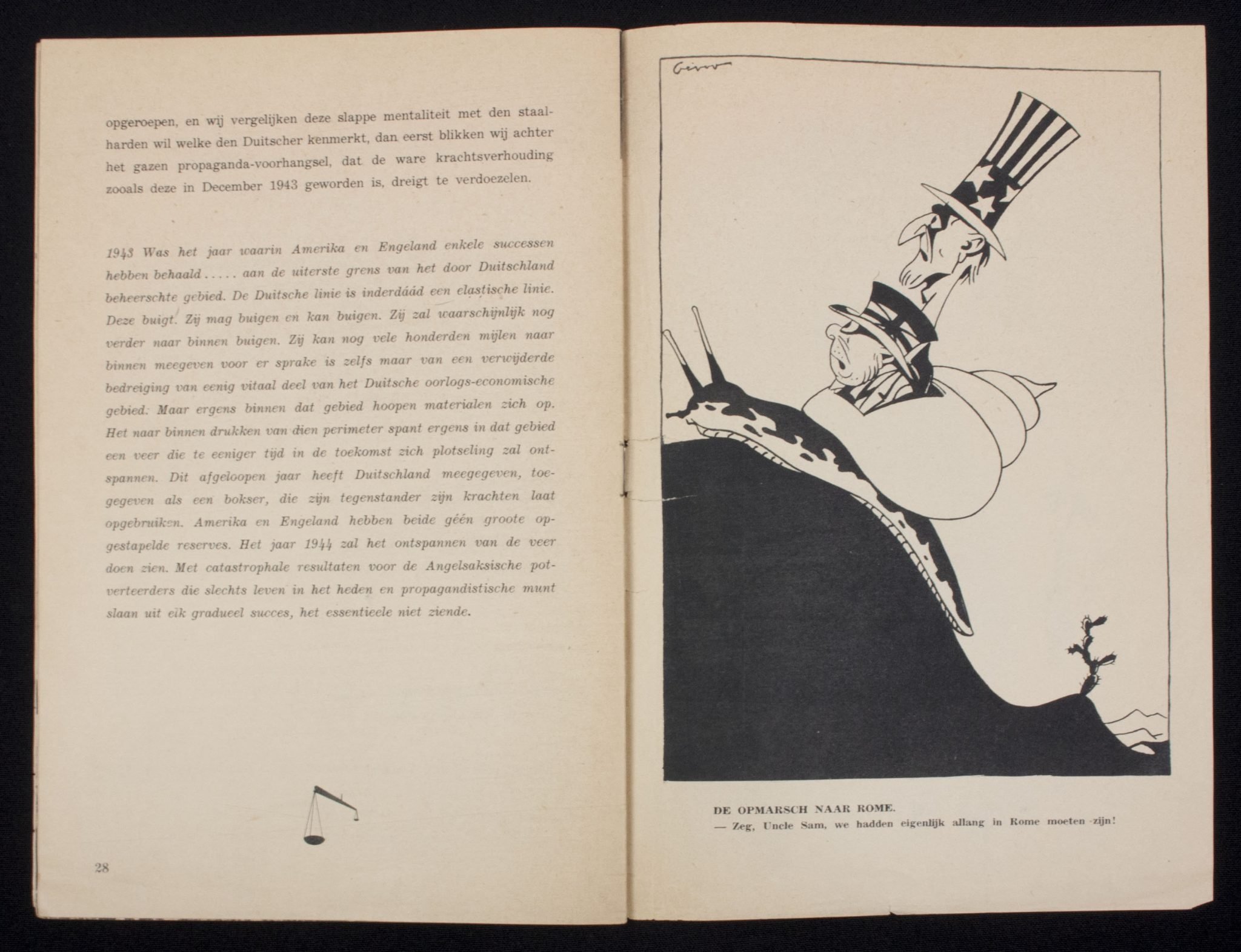 (Brochure/NSB) Balans der Fronten (Ca. 1940) — image 9