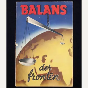 (Brochure/NSB) Balans der Fronten (Ca. 1940)