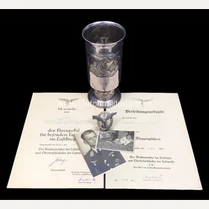 Ehrenpokal / Honor goblet grouping Rudolf Pauli