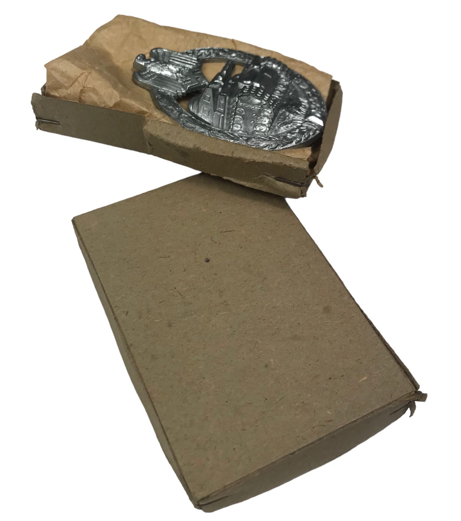 Panzerkampfabzeichen (PKA) / Panzer Assault Badge (PAB) by Hermann Aurich – MINTY AND BOXED! — image 6