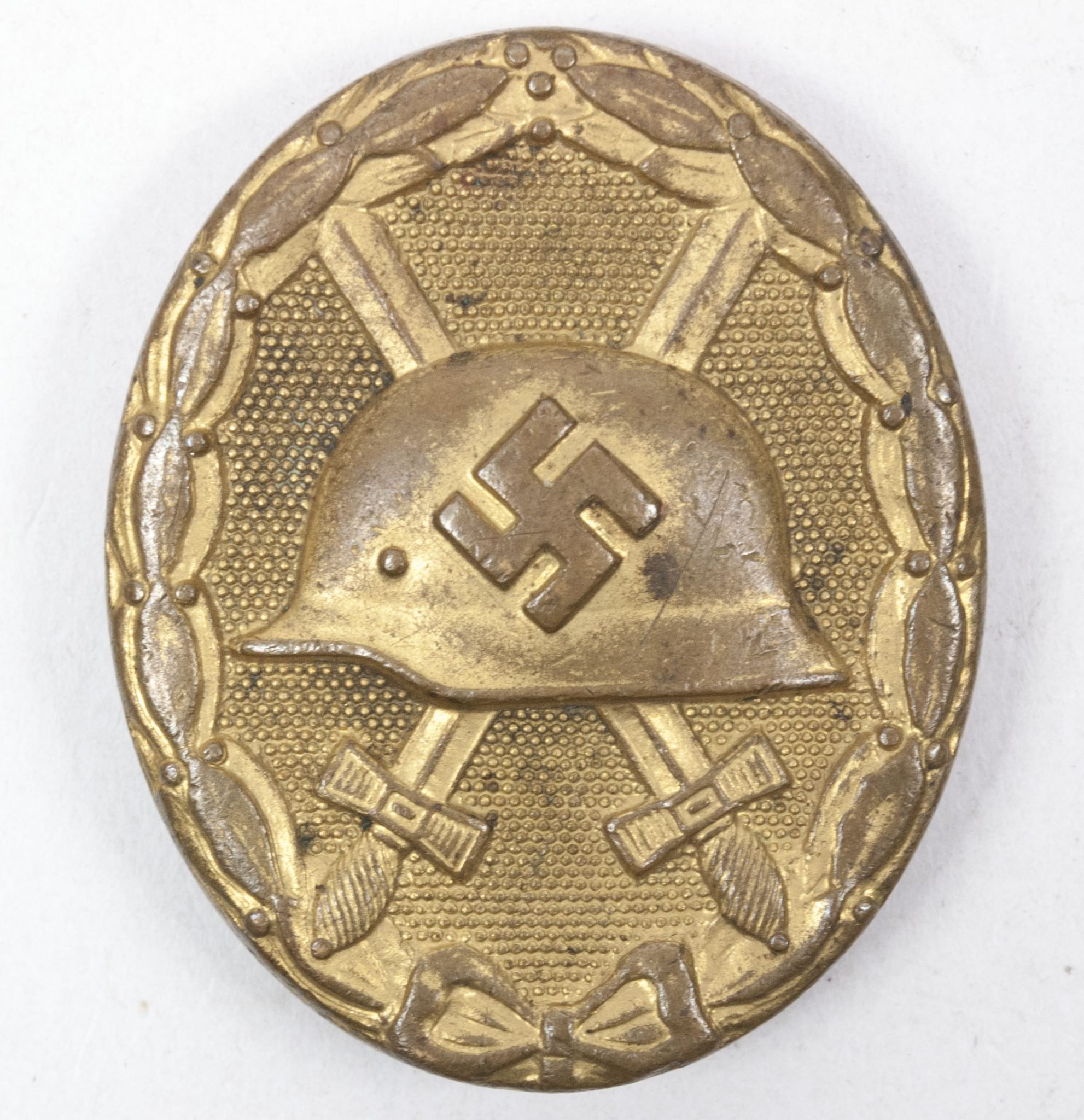 Verwundetenabzeichen gold / Gold Woundbadge (MM '30' Hauptmünzamt Wien) — image 3