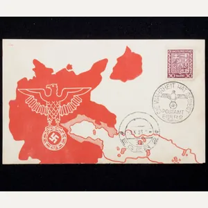 (Postcard) Deutschland 'Anschluss'