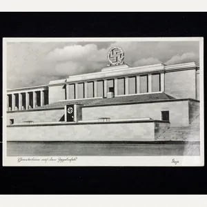(Postcard) Nürnberg. Stadt der Reichsparteitage. Ehrentribune auf dem Zeppelinfeld