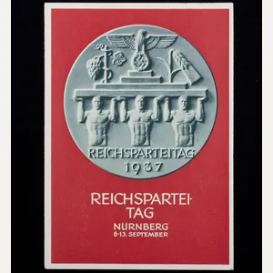 (Postcard) Reichsparteitag Nürnberg 6-13. September 1937