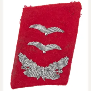 Luftwaffe (Lw) Single collar tab Flak-Leutnant