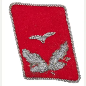 Luftwaffe (Lw) Single collar tab Leutnant der Flak