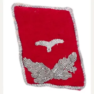 Luftwaffe (Lw) Single collar tab Leutnant der Flak