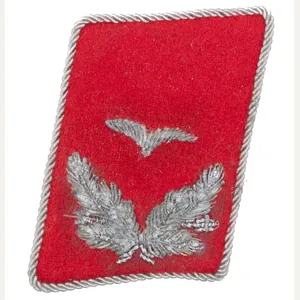 Luftwaffe (Lw) Single collar tab Leutnant der Flak