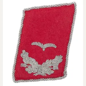 Luftwaffe (Lw) Single collar tab Leutnant der Flak