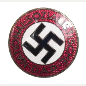NSDAP Memberbadge (Maker RZM 6. – Karl Hensler)