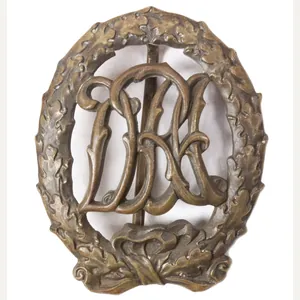 Deutsches Reichsabzeichen für Leibesübungen in bronze (DRA) (maker L. Chr. …