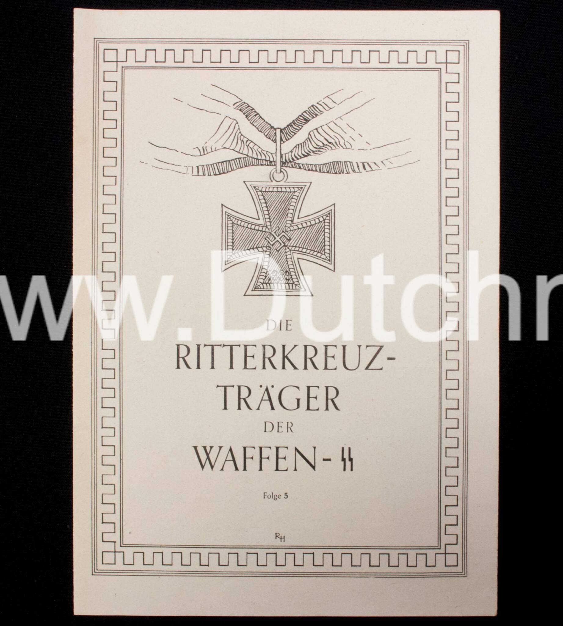 (Brochure) SS-Leitheft 9. Jahrgang – Heft 12 (Dezember 1943) + Die Ritterkreuzträger der Waffen-SS Folge 5 (with Gerardus Mooyman) — image 2