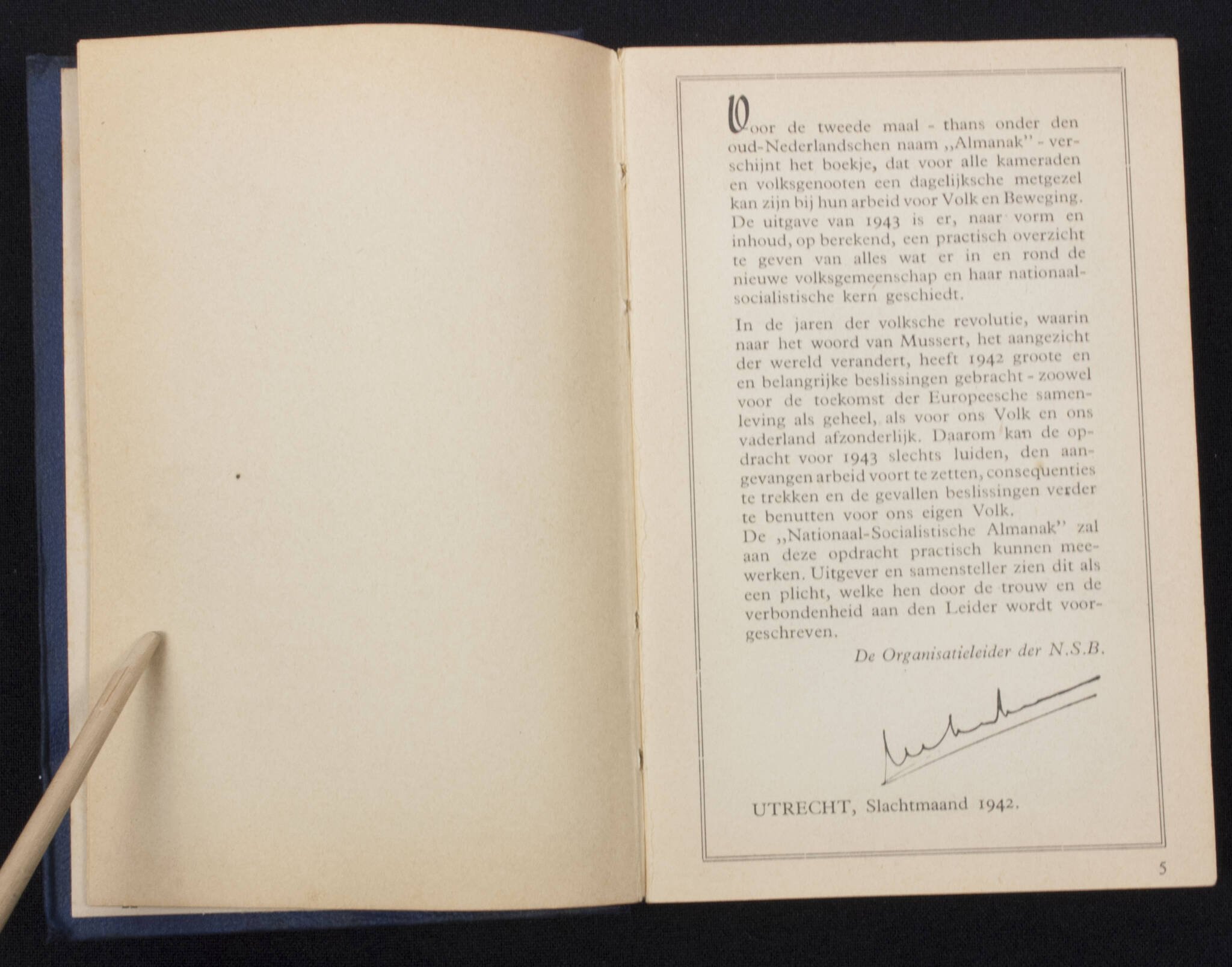 (NSB) Almanak 1943 complete with the very rare foldable chart of the Netherlands – Rare — image 13