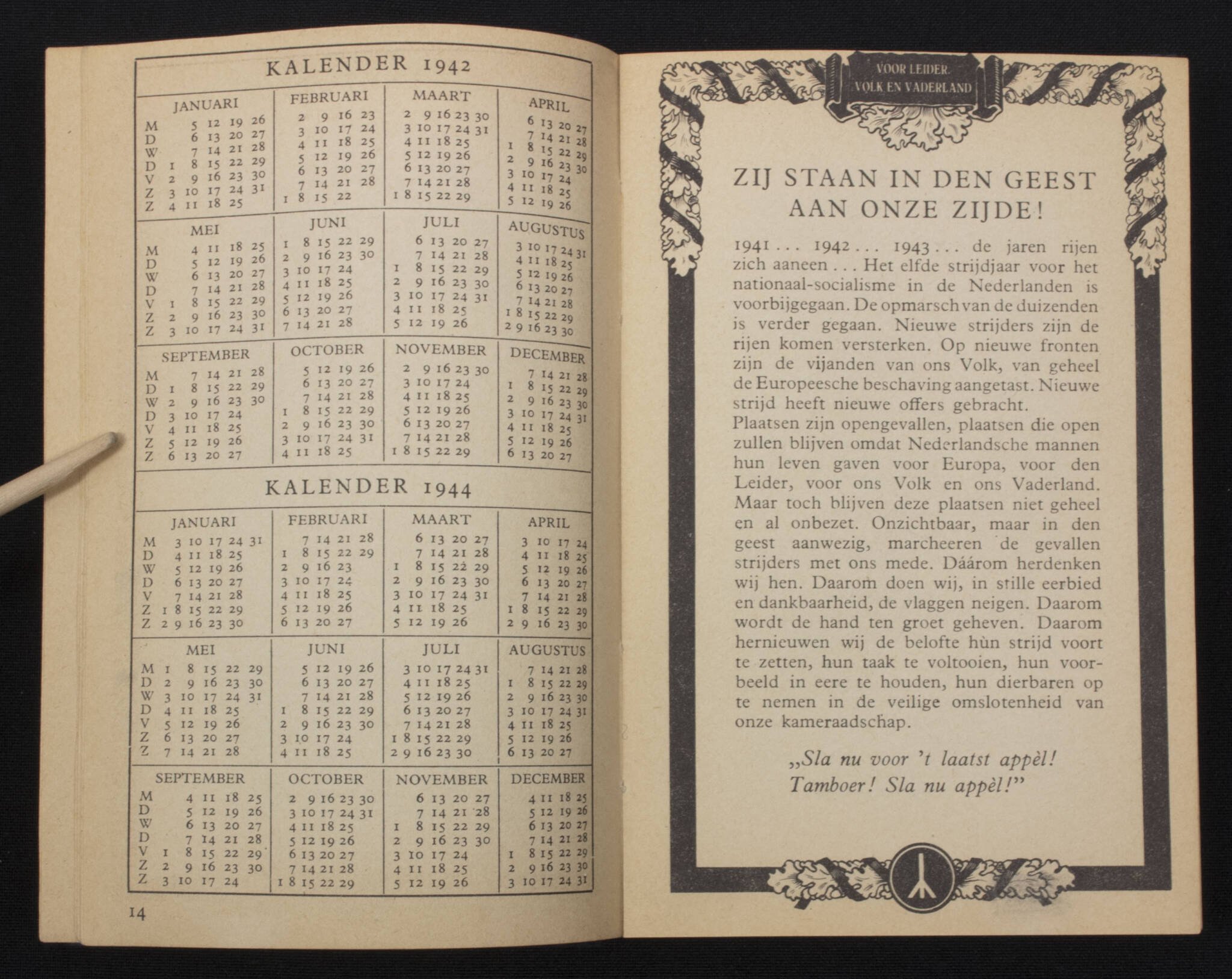 (NSB) Almanak 1943 complete with the very rare foldable chart of the Netherlands – Rare — image 18