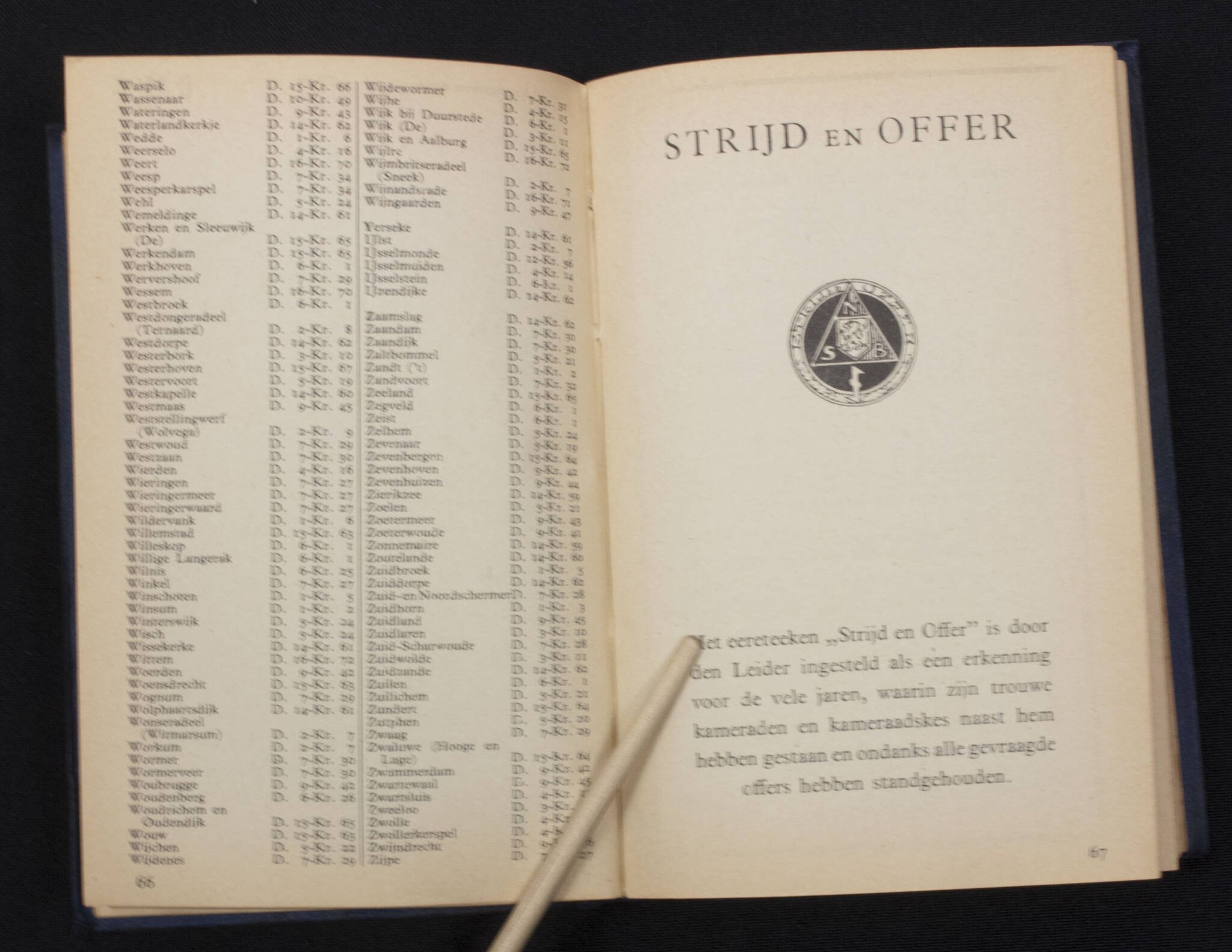 (NSB) Almanak 1943 complete with the very rare foldable chart of the Netherlands – Rare — image 23