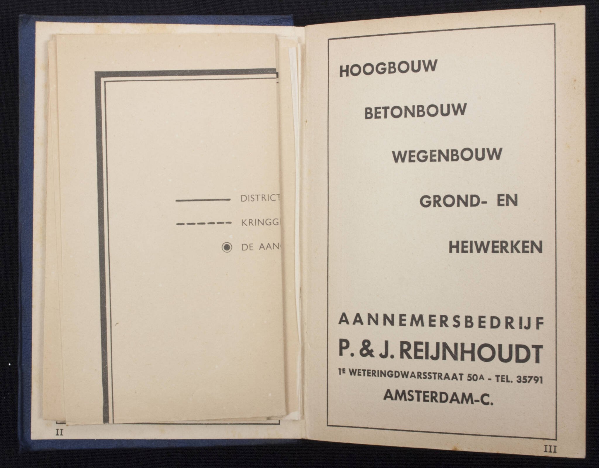 (NSB) Almanak 1943 complete with the very rare foldable chart of the Netherlands – Rare — image 3