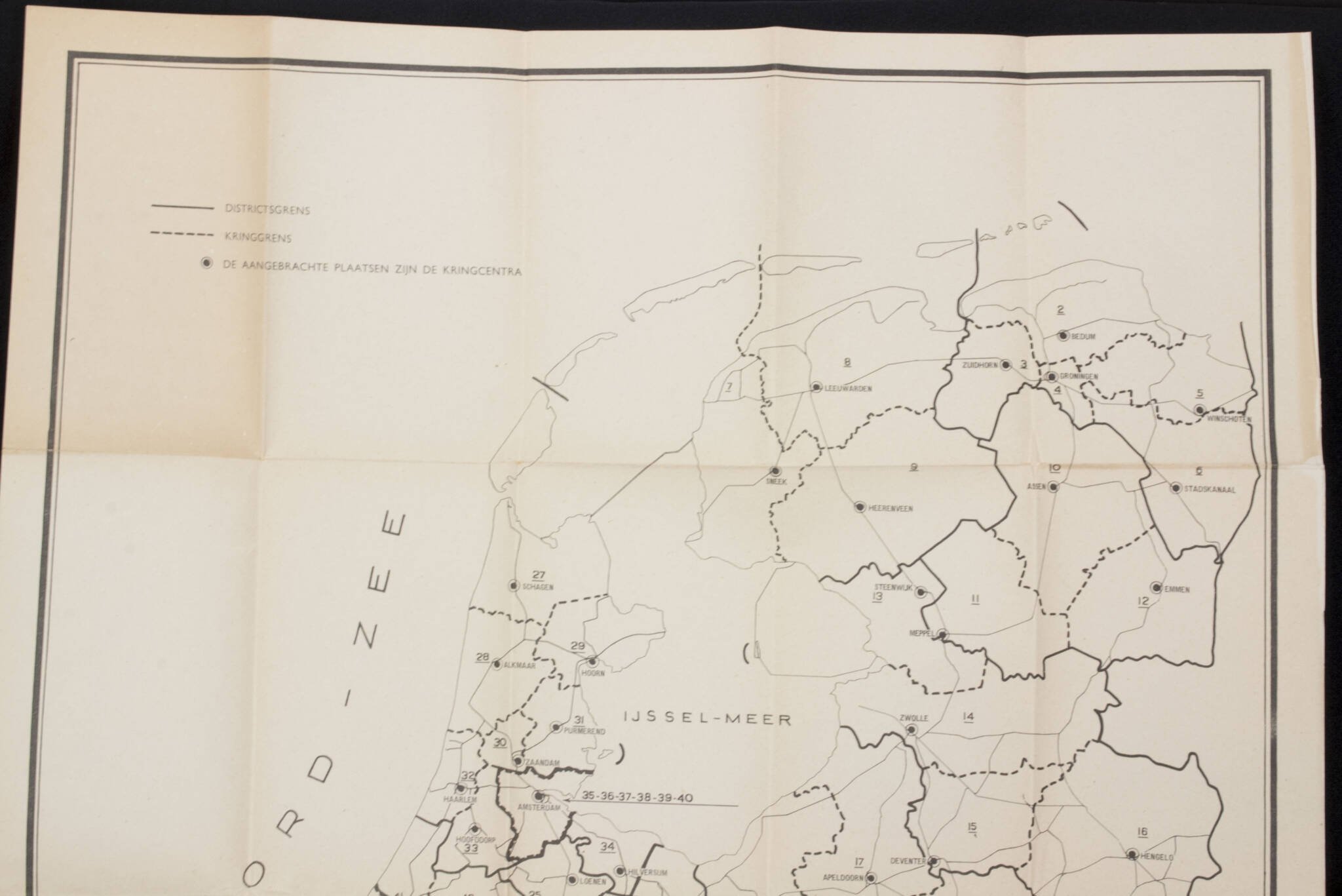 (NSB) Almanak 1943 complete with the very rare foldable chart of the Netherlands – Rare — image 5