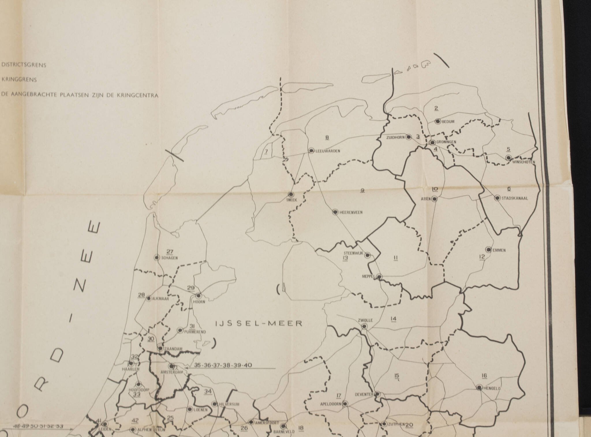 (NSB) Almanak 1943 complete with the very rare foldable chart of the Netherlands – Rare — image 7